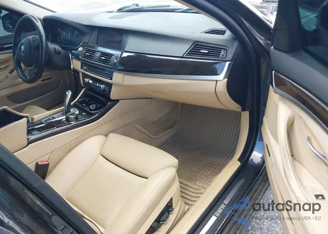 2011 BMW 550I из США, поврежденный, VIN WBAFR9C53BC618293